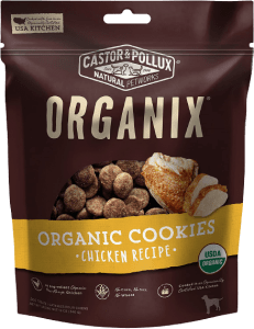 Organix Castor & Pollux Chicken Flavored Dog Cookies