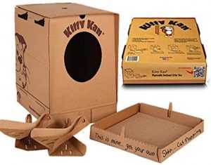Kitty Kan Traveler Quality Enclosed Disposable Litter Box